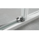 Душевая кабина без поддона Koer SR SC03-100x100x200-TR-01 прозрачное стекло Easy Clean 6мм, хром (KR5357)