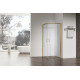 Душевая кабина без поддона Koer SR SC03-90x90x200-TR-12 прозрачное стекло Easy Clean 6мм, матовое золото (KR5358)