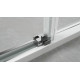 Душевая кабина без поддона Koer SR SC03-90x90x200-TR-07 прозрачное стекло Easy Clean 6мм, графит (KR5359)