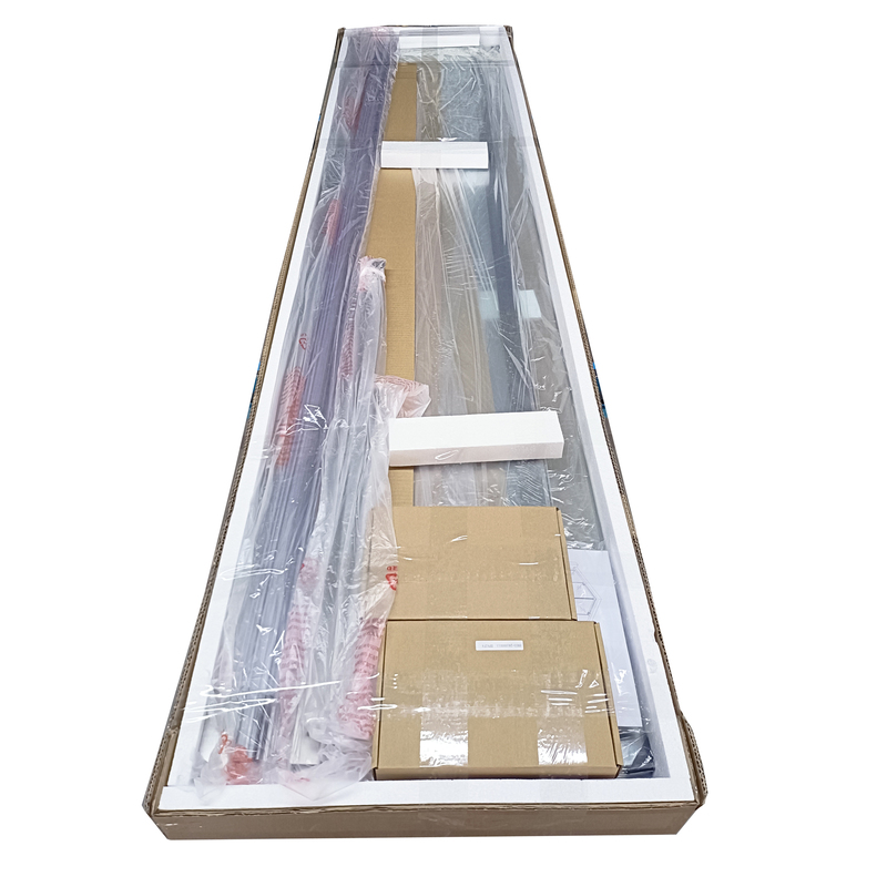 Душевая кабина без поддона Koer SR SC03-90x90x200-TR-07 прозрачное стекло Easy Clean 6мм, графит (KR5359)