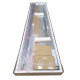 Душевая кабина без поддона Koer SR SC03-90x90x200-TR-07 прозрачное стекло Easy Clean 6мм, графит (KR5359)