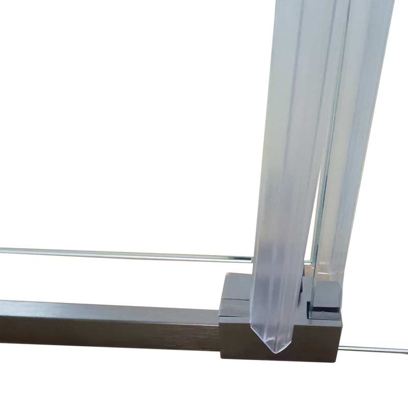 Душевая кабина без поддона Koer SR SC03-90x90x200-TR-07 прозрачное стекло Easy Clean 6мм, графит (KR5359)