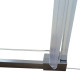 Душевая кабина без поддона Koer SR SC03-90x90x200-TR-07 прозрачное стекло Easy Clean 6мм, графит (KR5359)