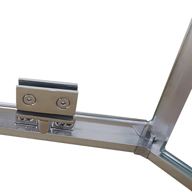Душевая кабина без поддона Koer SR SC06-90x90x200-TR-01 прозрачное стекло Easy Clean 8мм, хром (KR5364)