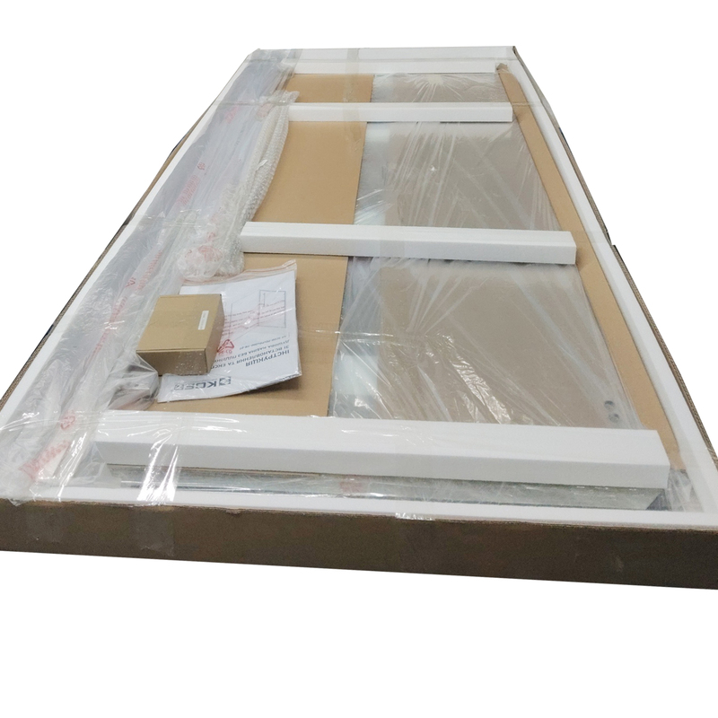 Душевая кабина без поддона Koer SR SC06-100x100x200-TR-01 прозрачное стекло Easy Clean 8мм, хром (KR5365)