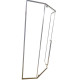 Душевая кабина без поддона Koer SR SC06-100x100x200-TR-01 прозрачное стекло Easy Clean 8мм, хром (KR5365)