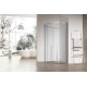 Душевая кабина без поддона Koer SR SC06-100x100x200-TR-01 прозрачное стекло Easy Clean 8мм, хром (KR5365)