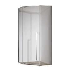 Душевая кабина без поддона Koer SR SC06-100x100x200-TR-01 прозрачное стекло Easy Clean 8мм, хром (KR5365)