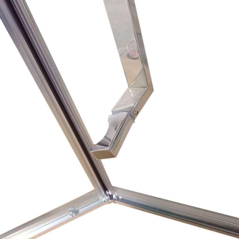 Душевая кабина без поддона Koer SR SC06-100x100x200-TR-01 прозрачное стекло Easy Clean 8мм, хром (KR5365)