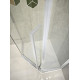 Душевая кабина без поддона Koer SR SC06-100x100x200-TR-01 прозрачное стекло Easy Clean 8мм, хром (KR5365)