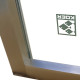 Душевая кабина без поддона Koer SR SC06-90x90x200-TR-07 прозрачное стекло Easy Clean 8мм, графит (KR5366)