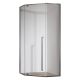 Душевая кабина без поддона Koer SR SC06-90x90x200-TR-07 прозрачное стекло Easy Clean 8мм, графит (KR5366)