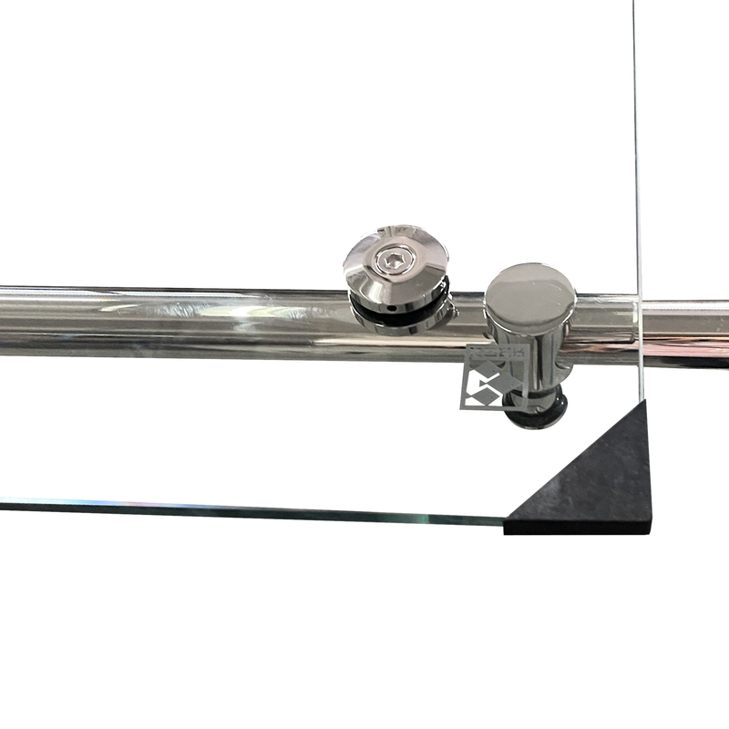Дверь в нишу Koer SR SD06-120x220-TR-01 прозрачное стекло Easy Clean 8мм, хром (KR5367)