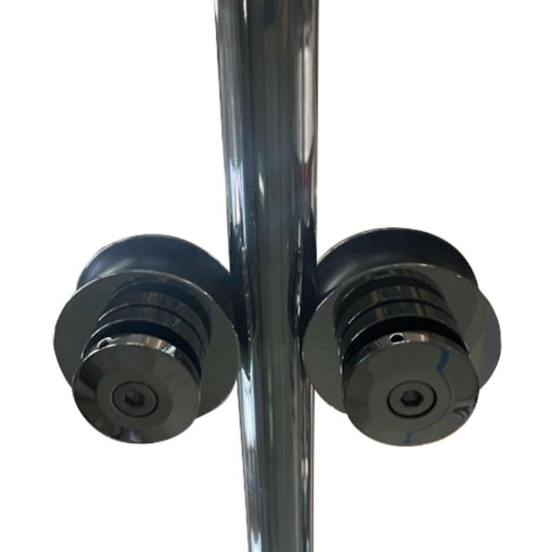 Дверь в нишу Koer SR SD06-120x220-TR-01 прозрачное стекло Easy Clean 8мм, хром (KR5367)