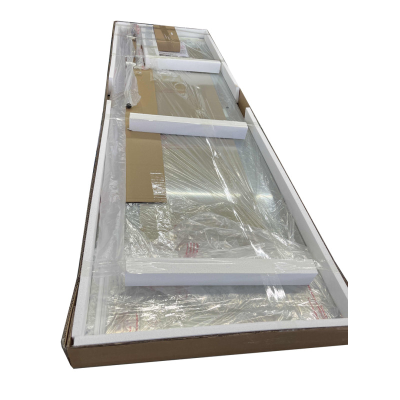 Дверь в нишу Koer SR SD06-120x220-TR-01 прозрачное стекло Easy Clean 8мм, хром (KR5367)