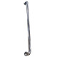 Дверь в нишу Koer SR SD06-140x220-TR-01 прозрачное стекло Easy Clean 8мм, хром (KR5368)