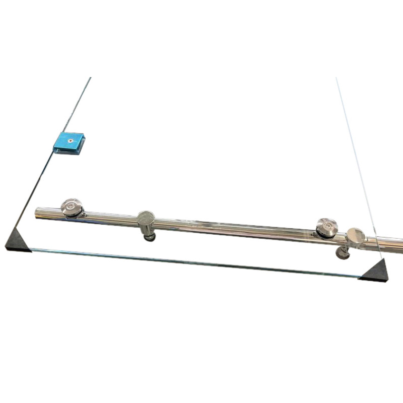 Дверь в нишу Koer SR SD06-140x220-TR-01 прозрачное стекло Easy Clean 8мм, хром (KR5368)