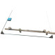 Дверь в нишу Koer SR SD06-140x220-TR-01 прозрачное стекло Easy Clean 8мм, хром (KR5368)
