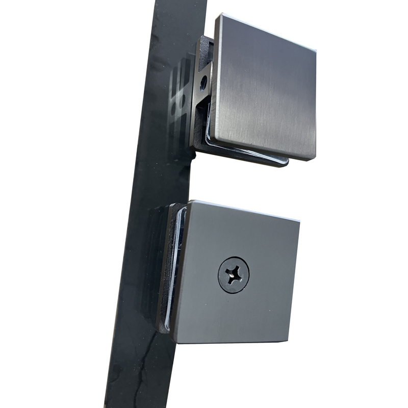 Дверь в нишу Koer SR SD06-140x220-TR-07 прозрачное стекло Easy Clean 8мм, графит (KR5369)
