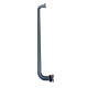 Дверь в нишу Koer SR SD06-140x220-TR-07 прозрачное стекло Easy Clean 8мм, графит (KR5369)