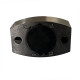 Дверь в нишу Koer SR SD06-140x220-TR-07 прозрачное стекло Easy Clean 8мм, графит (KR5369)