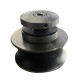 Дверь в нишу Koer SR SD06-140x220-TR-07 прозрачное стекло Easy Clean 8мм, графит (KR5369)