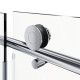 Душевая кабина без поддона Koer SR SC07-120x90x200-TR-01 прозрачное стекло Easy Clean 8мм, хром (KR5370)