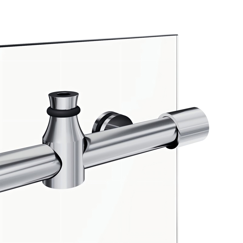 Душевая кабина без поддона Koer SR SC07-120x90x200-TR-01 прозрачное стекло Easy Clean 8мм, хром (KR5370)