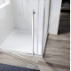 Душевая кабина без поддона Koer SR SC08-90x90x200-TR-01 прозрачное стекло Easy Clean 6мм, хром (KR5371)