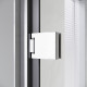 Душевая кабина без поддона Koer SR SC08-90x90x200-TR-01 прозрачное стекло Easy Clean 6мм, хром (KR5371)