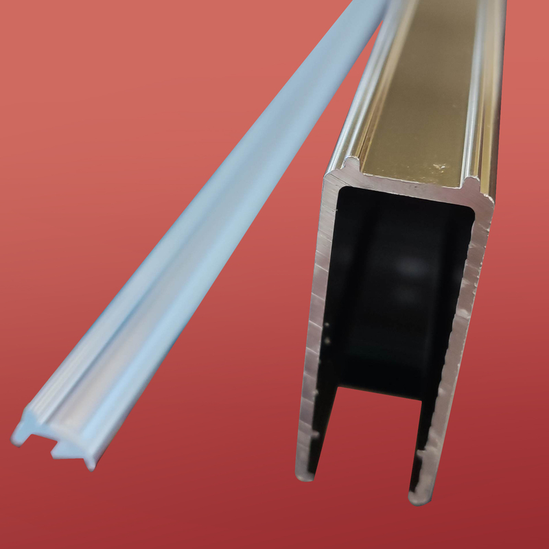 Дверь в нишу Koer SR SD01-120x200-TR-12 прозрачное стекло Easy Clean 8мм, матовое золото (KR5377)