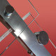Дверь в нишу Koer SR SD01-140x200-TR-01 прозрачное стекло Easy Clean 8мм, хром (KR5380)