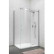 Боковая стенка для кабины Koer SR SW01-90x200-TR-01 прозрачное стекло Easy Clean 8мм, хром (KR5381)