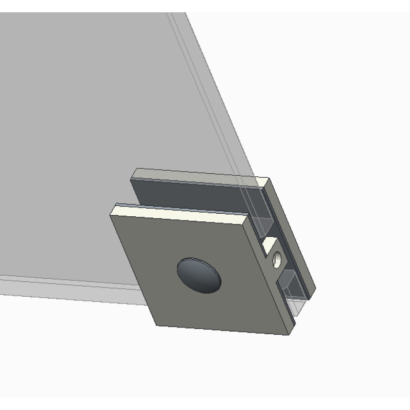Дверь в нишу Koer SR SD02-120x200-TR-01 прозрачное стекло Easy Clean 8мм, хром (KR5384)