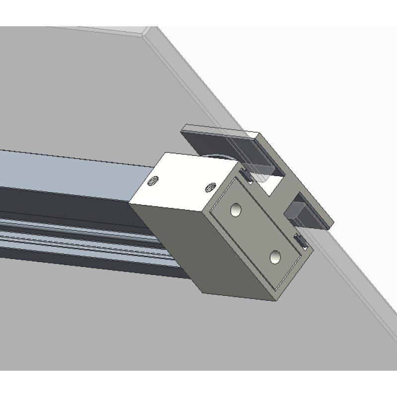 Дверь в нишу Koer SR SD02-120x200-TR-01 прозрачное стекло Easy Clean 8мм, хром (KR5384)