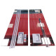 Дверь в нишу Koer SR SD02-120x200-TR-01 прозрачное стекло Easy Clean 8мм, хром (KR5384)
