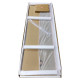 Дверь в нишу Koer SR SD04-100x200-TR-01 прозрачное стекло Easy Clean 10мм, хром (KR5386)