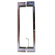 Дверь в нишу Koer SR SD04-100x200-TR-01 прозрачное стекло Easy Clean 10мм, хром (KR5386)