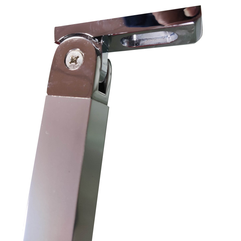 Дверь в нишу Koer SR SD04-100x200-TR-01 прозрачное стекло Easy Clean 10мм, хром (KR5386)