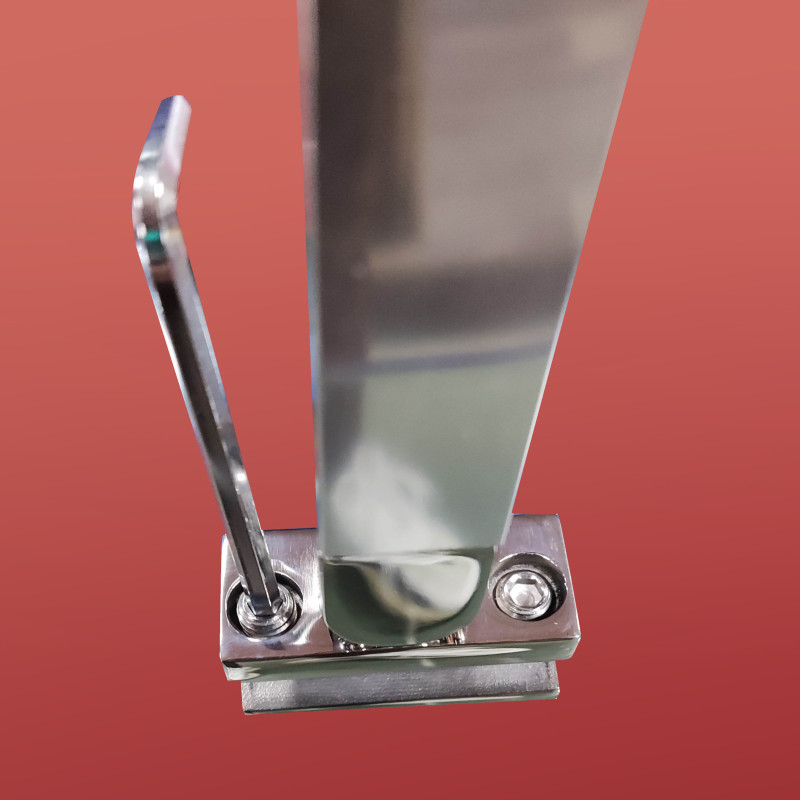 Дверь в нишу Koer SR SD04-100x200-TR-01 прозрачное стекло Easy Clean 10мм, хром (KR5386)