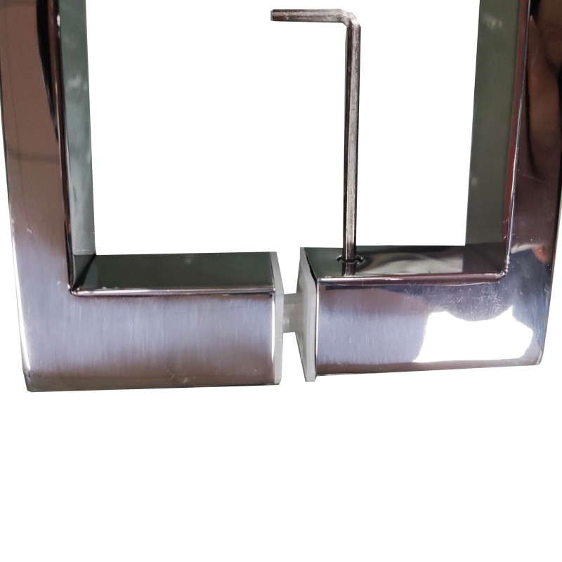 Дверь в нишу Koer SR SD04-100x200-TR-01 прозрачное стекло Easy Clean 10мм, хром (KR5386)