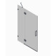 Дверь в нишу Koer SR SD04-120x200-TR-01 прозрачное стекло Easy Clean 10мм, хром (KR5387)