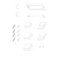 Дверь в нишу Koer SR SD04-120x200-TR-01 прозрачное стекло Easy Clean 10мм, хром (KR5387)