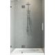Дверь в нишу Koer SR SD04-120x200-TR-07 прозрачное стекло Easy Clean 10мм, графит (KR5388)