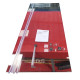 Боковая стенка для кабины Koer SR SW04-80x200-TR-01 прозрачное стекло Easy Clean 10мм, хром (KR5389)