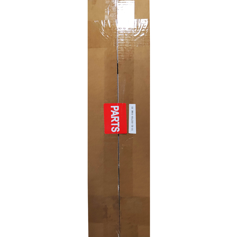 Боковая стенка для кабины Koer SR SW04-80x200-TR-01 прозрачное стекло Easy Clean 10мм, хром (KR5389)