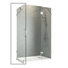 Боковая стенка для кабины Koer SR SW04-90x200-TR-01 прозрачное стекло Easy Clean 10мм, хром (KR5390)