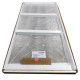 Боковая стенка для кабины Koer SR SW04-90x200-TR-01 прозрачное стекло Easy Clean 10мм, хром (KR5390)