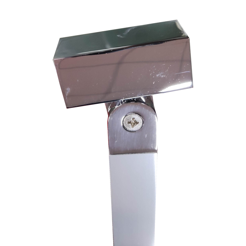 Боковая стенка для кабины Koer SR SW04-90x200-TR-01 прозрачное стекло Easy Clean 10мм, хром (KR5390)