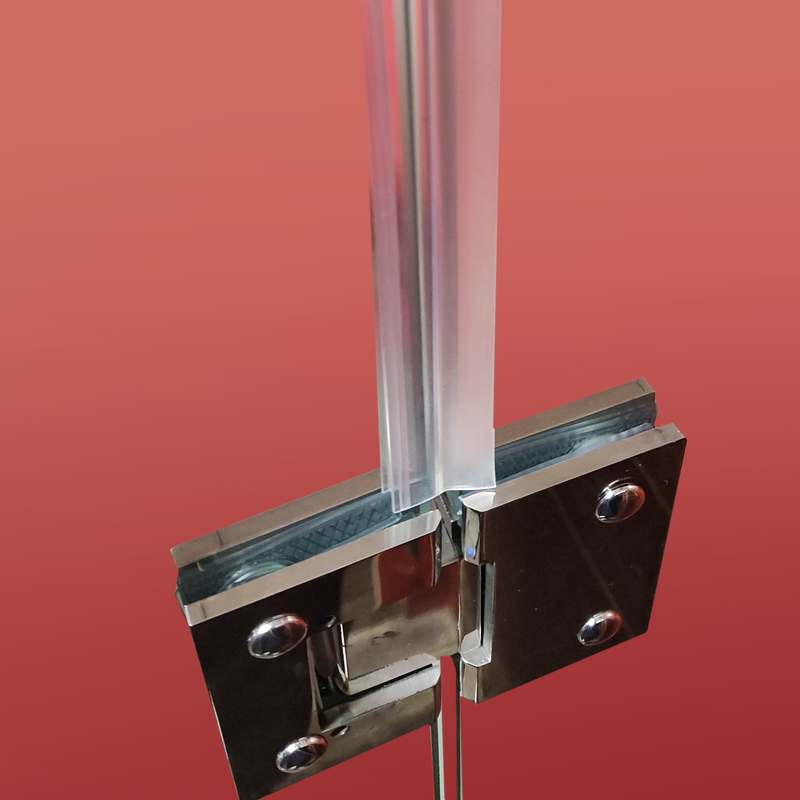 Боковая стенка для кабины Koer SR SW04-90x200-TR-01 прозрачное стекло Easy Clean 10мм, хром (KR5390)